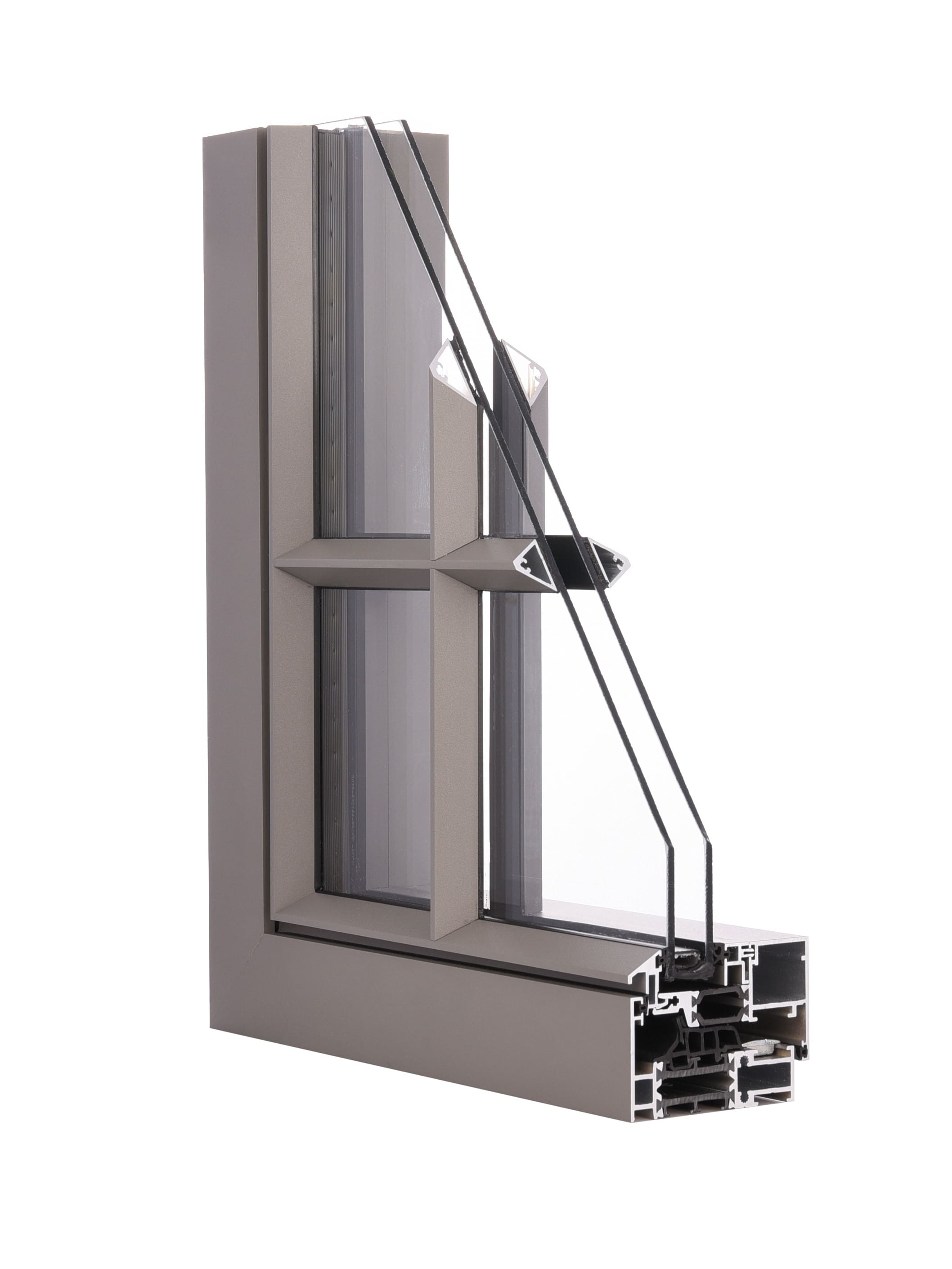 Profil châssis aluminium Profel ALU Recto 80 Stratolo