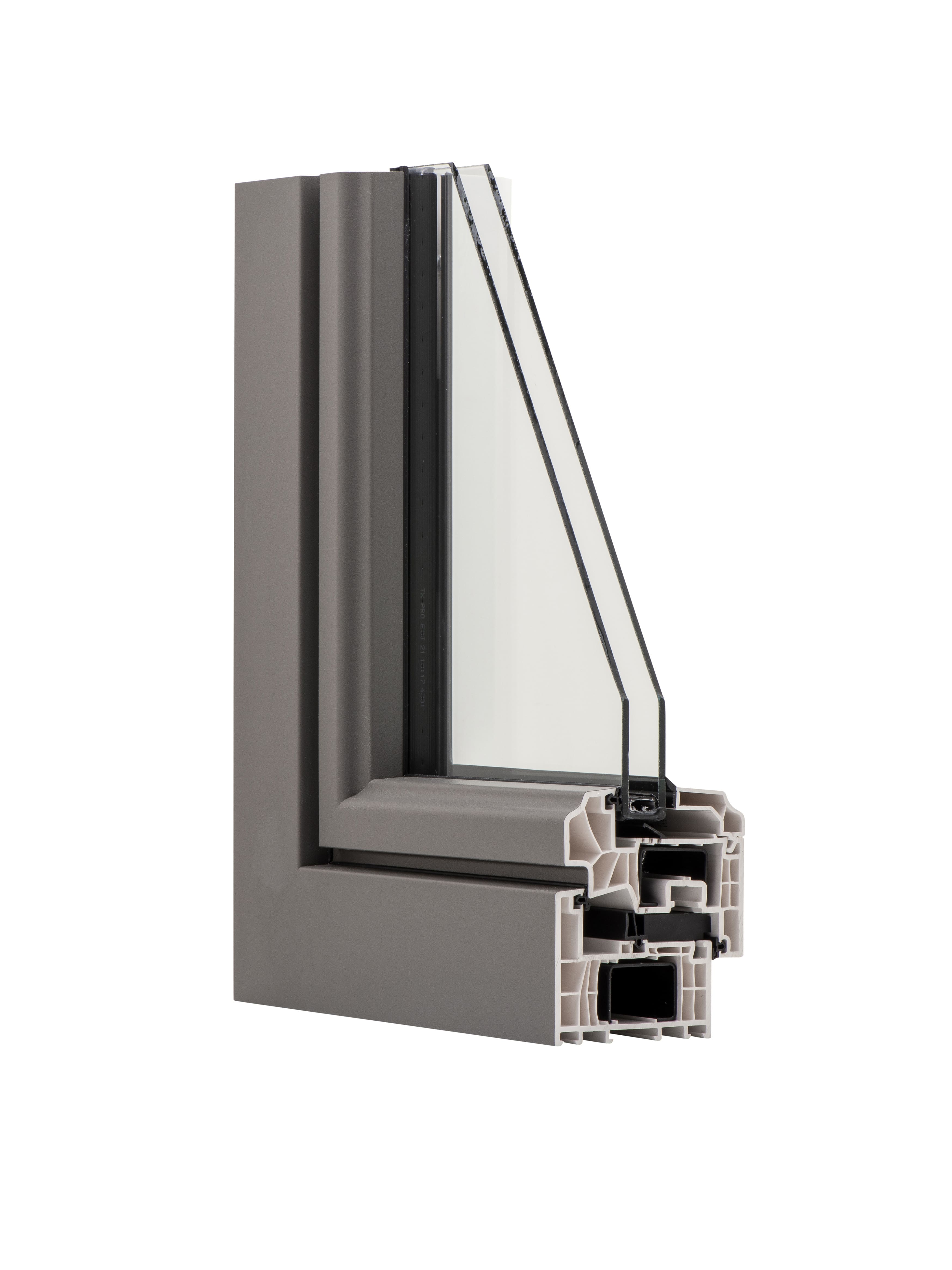 Profil châssis PVC Profel PVC LUMO 80 Retro
